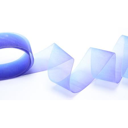 25mm オーガンジー グラデーションリボン 4m : まんま母さんの