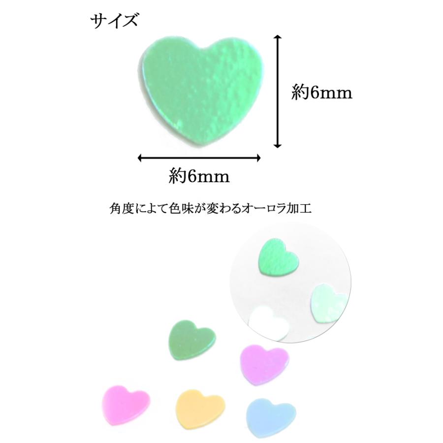 Pb33 デコパーツ ハートのオーロラスパンコール 計り売り 約8g Dr まんま母さんのりぼん 通販 Yahoo ショッピング