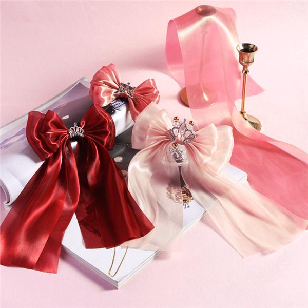 シルク風シャイニングシアーリボン 幅80mm 1m単位 切り売り (2m以上