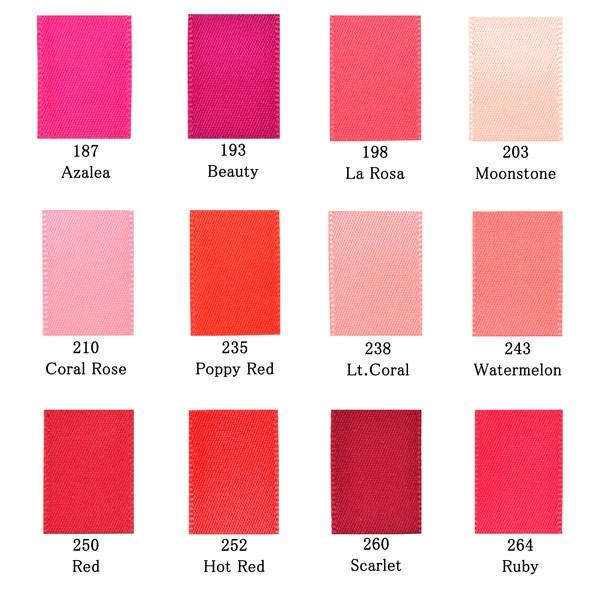 Rsl 業務用 6mm サテンリボン ピンク 赤系c 91ｍロール巻き Yr 0006d まんま母さんのりぼん 通販 Yahoo ショッピング