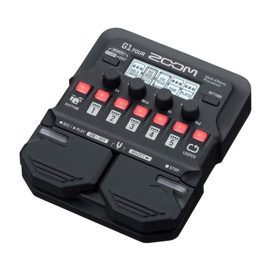 ACアダプター付き ZOOM ズーム マルチエフェクター G1 FOUR Amazon | 【純正ACアダプター付】ZOOM ズーム ギター用マルチ