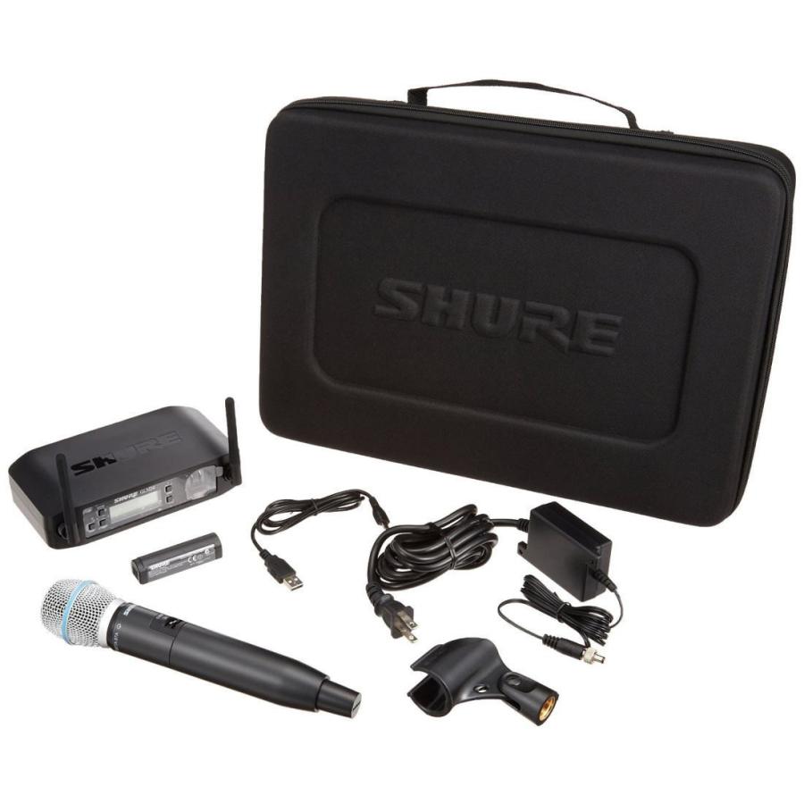 SHURE GLX-D デジタルワイヤレスシステム BETA 58A 新品未使用 SHURE GLX-D2+ BETA 58A ハンドヘルド型 送信機 ワイヤレス