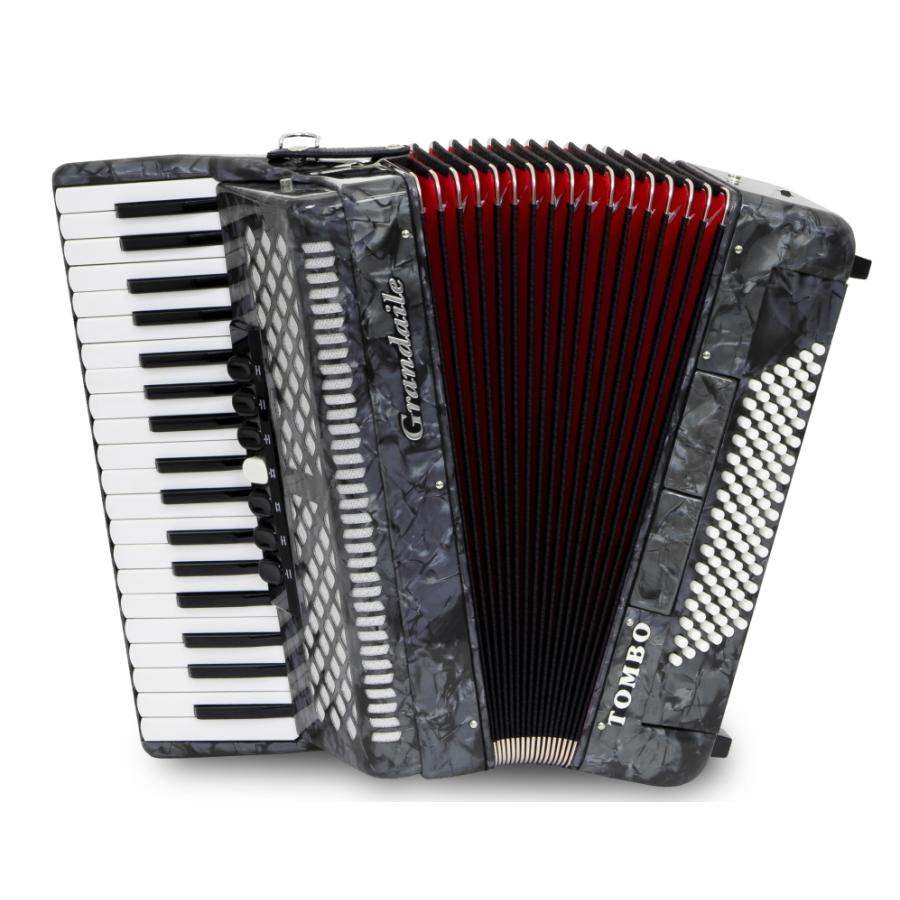 トンボ独奏 アコーディオン Tombo Gt 96 コスモ グレー パール 37 鍵盤 96 ベース Gt 96 B 楽器店まんまん堂 通販 Yahoo ショッピング