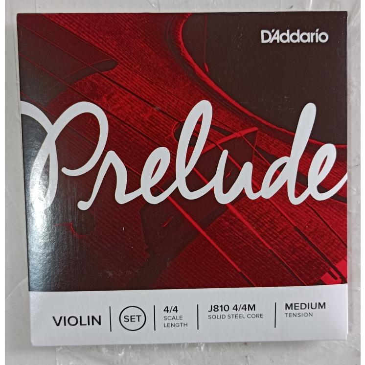 D'Addario ダダリオ バイオリン弦 Prelude セット J810 4/4M｜manmandougakki