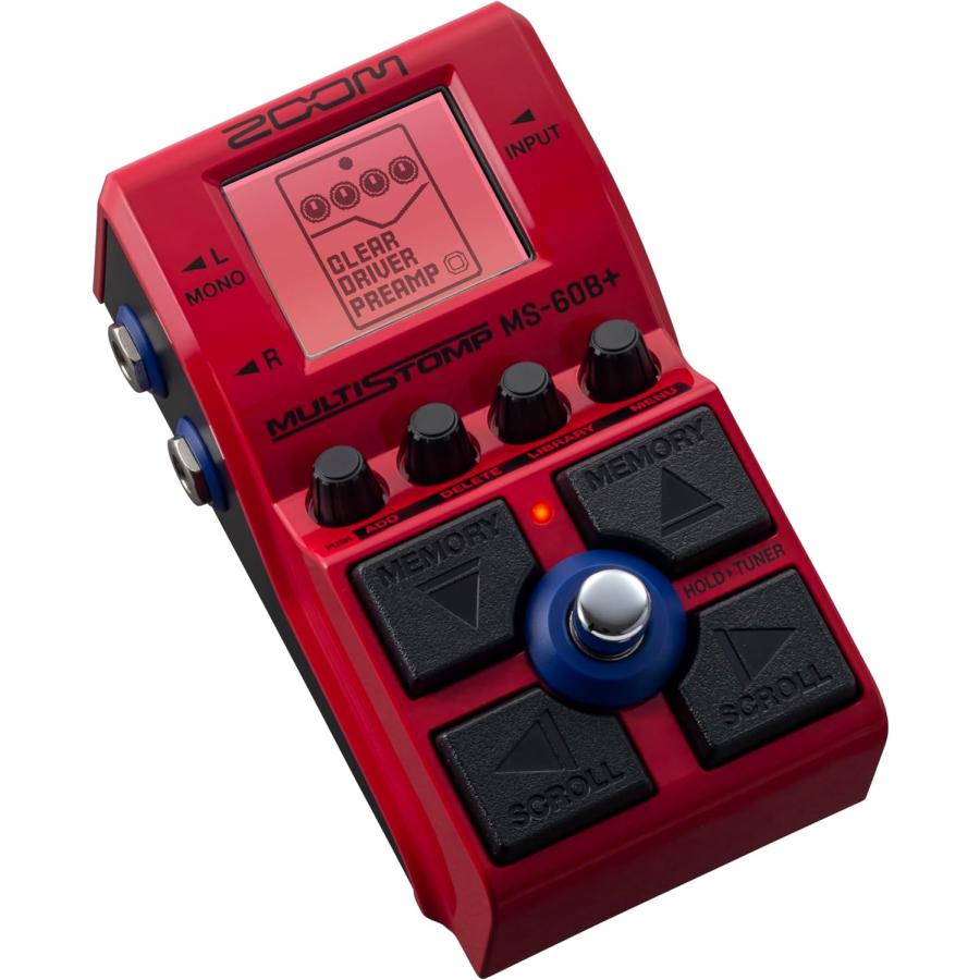 か*あ様 ZOOM MS-60B+ マルチストンプ　マルチエフェクター　ズーム ZOOM ズーム ベース用97種類のエフェクト／アンプモデル搭載マルチ