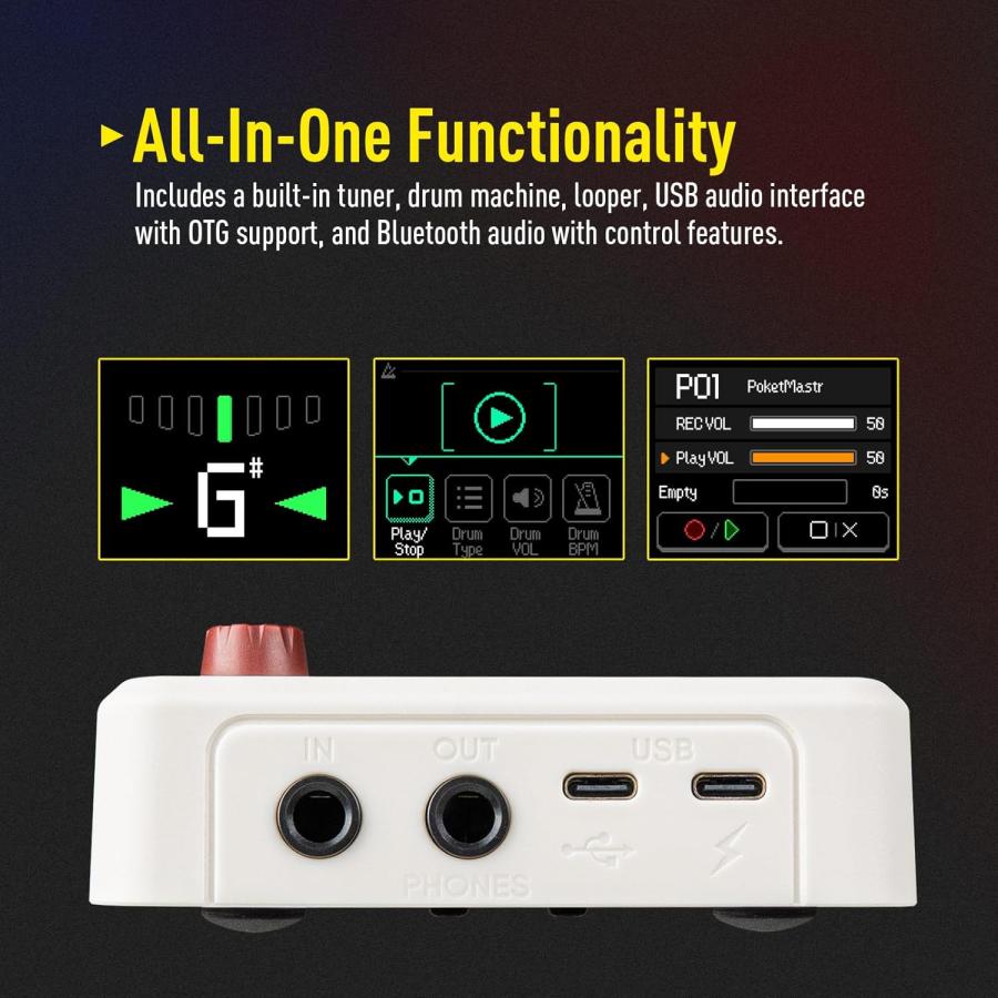 SONICAKE ポケットマスター QME-10 PP マルチエフェクトペダル SONICAKE Pocket Master / Purple [QME-10PP] ソニケーキ