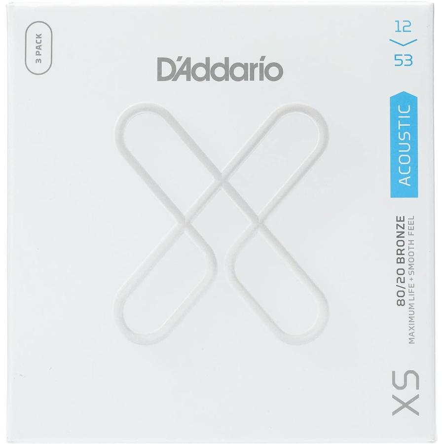 D'Addario XS コーティングアコギ弦 12-53 4セット Amazon.co.jp: D'Addario ダダリオ アコースティックギター弦 XS