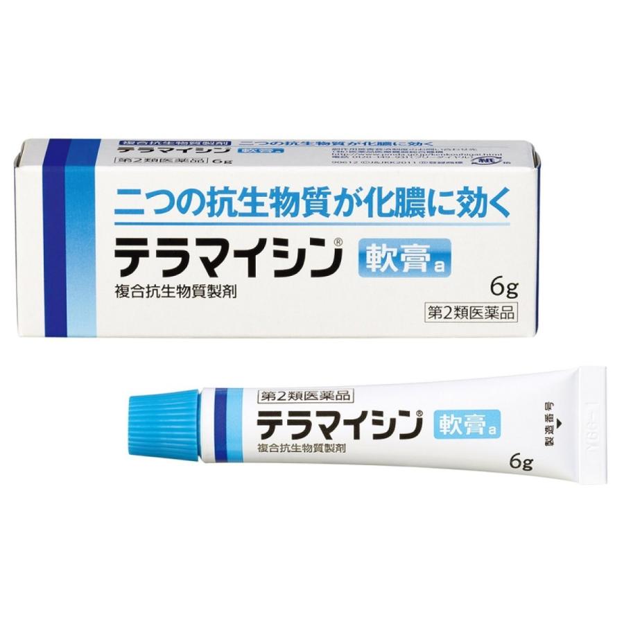 送料無料!メール便テラマイシン軟膏a 6g　第２類医薬品｜manmaru-store