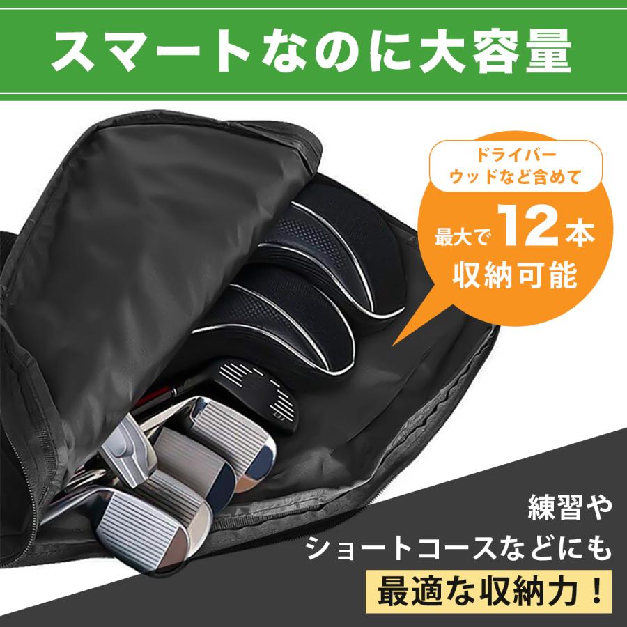 クラブケース ゴルフケース ゴルフバッグ カバー バッグ 練習用 ホルダー 大容量 軽量 折りたたみ |  | 02