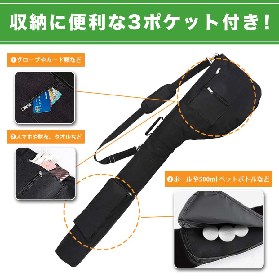 クラブケース ゴルフケース ゴルフバッグ カバー バッグ 練習用 ホルダー 大容量 軽量 折りたたみ |  | 03