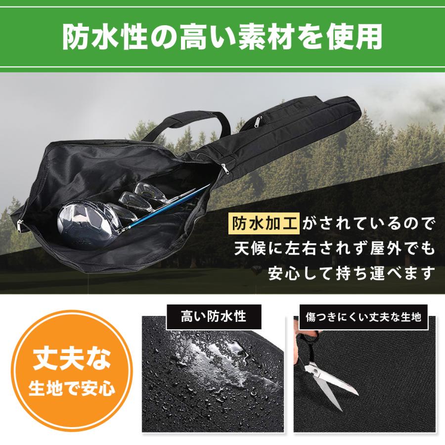 クラブケース ゴルフケース ゴルフバッグ カバー バッグ 練習用 ホルダー 大容量 軽量 折りたたみ |  | 05