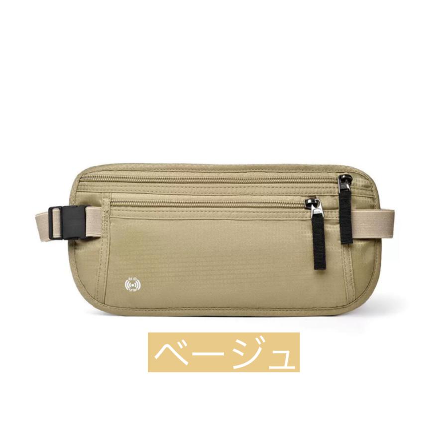 セキュリティポーチ スキミング防止ケース パスポートケース 防犯 貴重品ポーチ シークレットポーチ 財布 海外旅行 アウトドア ウエストポーチ 航空券入れ |  | 05