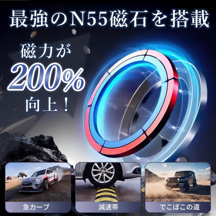 【10台限定セール】スマホホルダー 車載ホルダー マグネット スタンド 車用 N55磁石 真空吸着 吸盤 720°回転 マグセーフ 2WAY 折り畳み式 片手操作 全機種対応 |  | 07