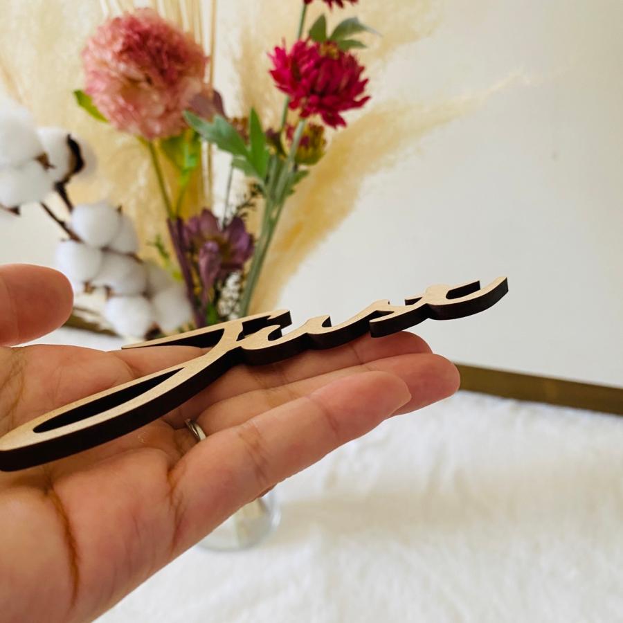 木製　JustBorn ニューボーンフォト　レターバナー　ウッドレター |  | 08