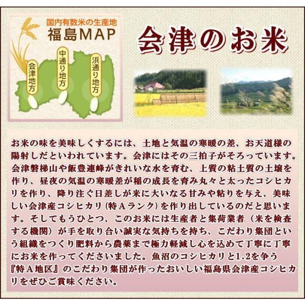 米 コシヒカリ 5kg 福島県産 お米 5年産 会津産 送料無料  『令和5年福島県会津産コシヒカリ白米5kg』｜manmayarice｜04