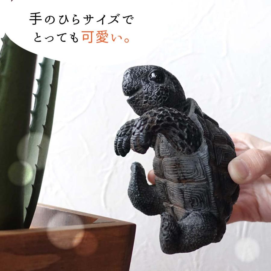 カメ 亀 ハンギング 置物 ぶら下がり オブジェ 壁掛け おしゃれ