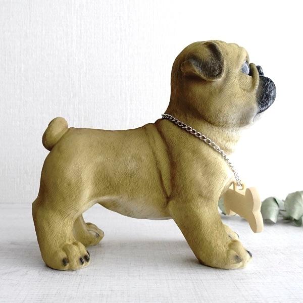 犬 パグ WELCOME オーナメント かわいい 置物 おしゃれ ウェルカム