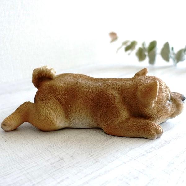 犬 かわいい 置物 おしゃれ 柴犬 オブジェ 置き物 アニマル