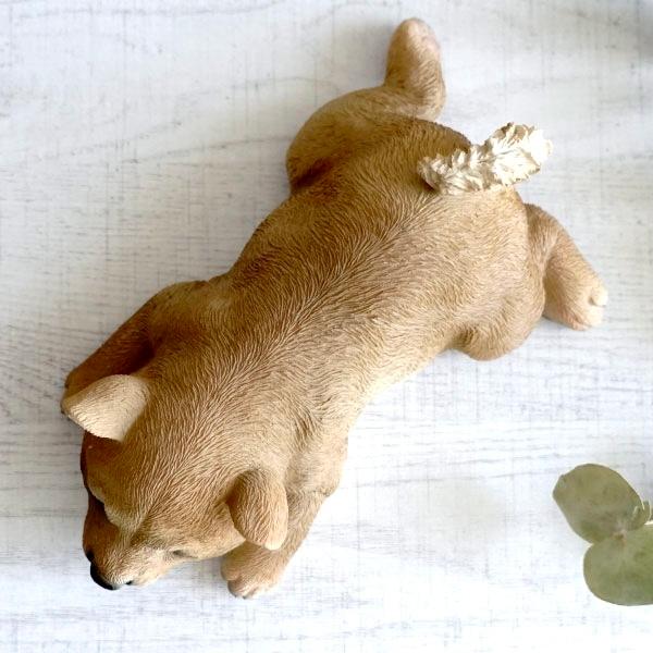 犬 かわいい 置物 おしゃれ 柴犬 オブジェ 置き物 アニマル