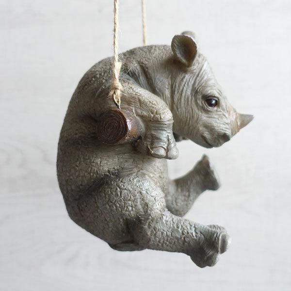 サイ 壁掛け おしゃれ 置物 ぶら下がり オブジェ かわいい 置き物