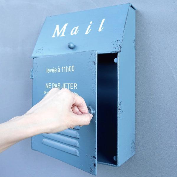 ポスト 郵便受け メールボックス おしゃれ レトロ お洒落 アンティーク
