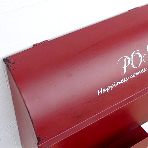 ポスト 郵便受け メールボックス 新聞置き おしゃれ レトロ お洒落