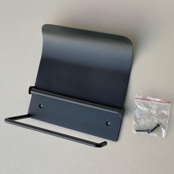 トイレットペーパーホルダー おしゃれ アイアン トイレ用ペーパーホルダーカバー アンティーク調 ブラック 黒 レトロ 高級感 かっこいい Ano Paperholderantique Bk マンモスビレッジ Yahoo 店 通販 Yahoo ショッピング