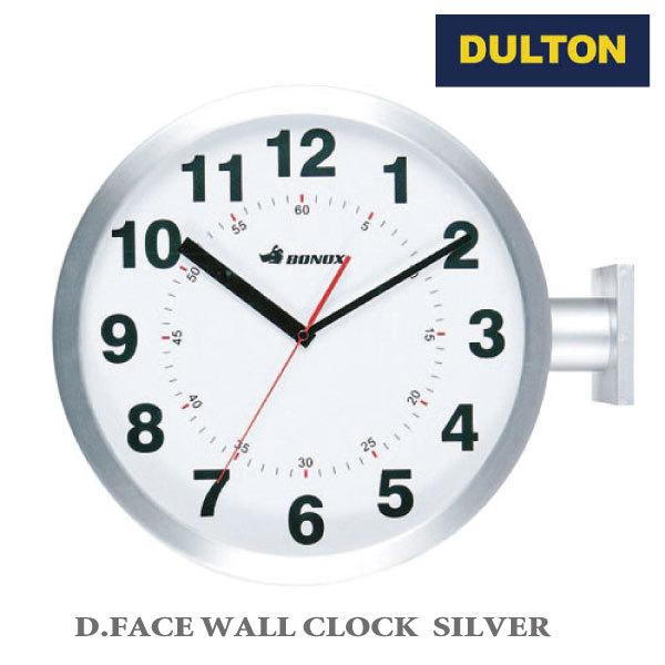 【専用】BONOX DULTON ダブルフェイスウォールクロック　直径38cm DULTON ダルトン ダブルフェイス ウォールクロック アイボリー