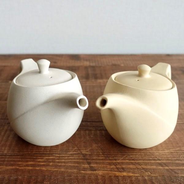急須 おしゃれ 常滑焼 かわいい お茶が美味しくなる ティーポット 日本製 きゅうす 茶こし付き カフェポット 茶器 プレゼント とこなめ 左利き 陶器 シンプル_9