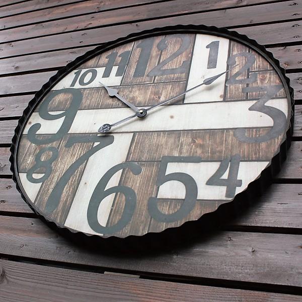 要問合わせ♥️ヴィンテージ風な男前尖りインテリア♥️掛け時計　時計　ディスプレイ 要問合わせ♥️ヴィンテージ風な男前尖りインテリア♥️掛け時計