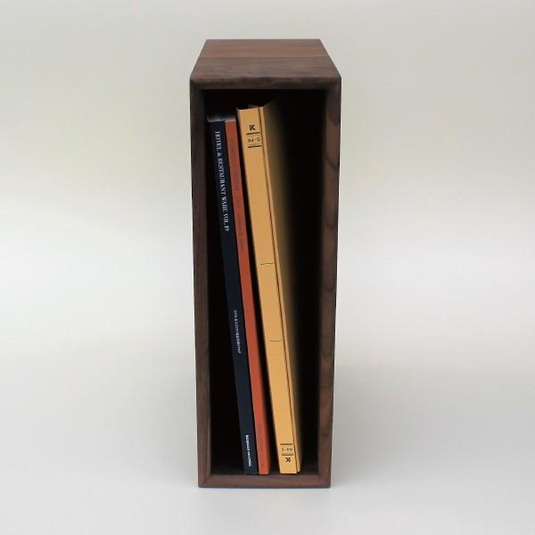 本立て A4 ファイルボックス 木製 アーカイブボックス 天然木 無垢