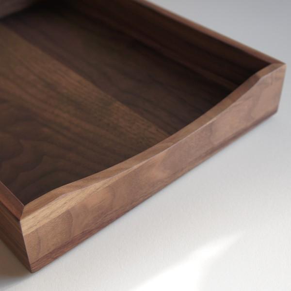 デスクトレー 木製 ウォルナット レタートレイ デスクトレイ 卓上トレー おしゃれ 書類トレー ファイル収納 ウォールナット 天然木 スタッキング Ghk Desktray Wn マンモスビレッジ Yahoo 店 通販 Yahoo ショッピング