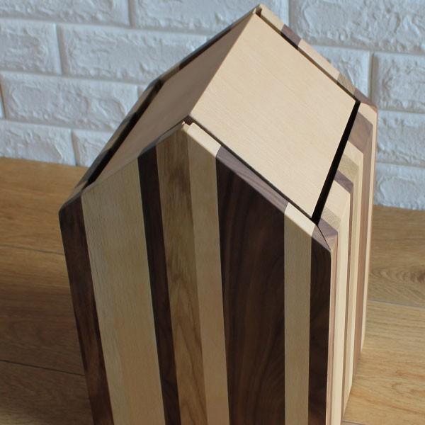 ハンドメイド、木製の家型ゴミ箱、ダスト収納BOX インテリア雑貨 ハンドメイド、木製の家型ゴミ箱、ダスト収納BOX インテリア雑貨