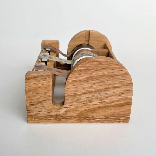 廃盤〈マークス〉木製マスキングテープホルダー マスキング マスキングテープ 木製 北欧雑貨 テープホルダー