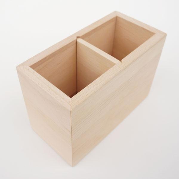 ペン立て おしゃれ 木製 ペンスタンド 天然木 無垢 ナチュラルウッド