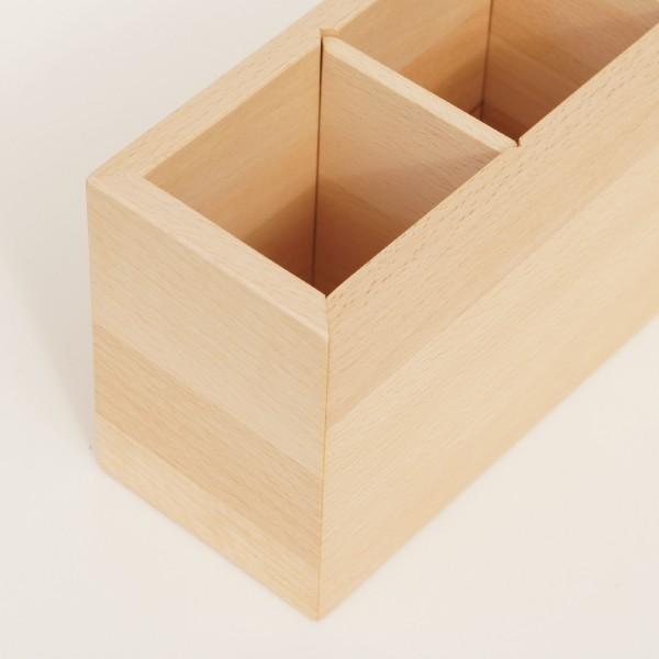 ペン立て 木製 ペンスタンド おしゃれ 天然木 ナチュラルウッド 無垢