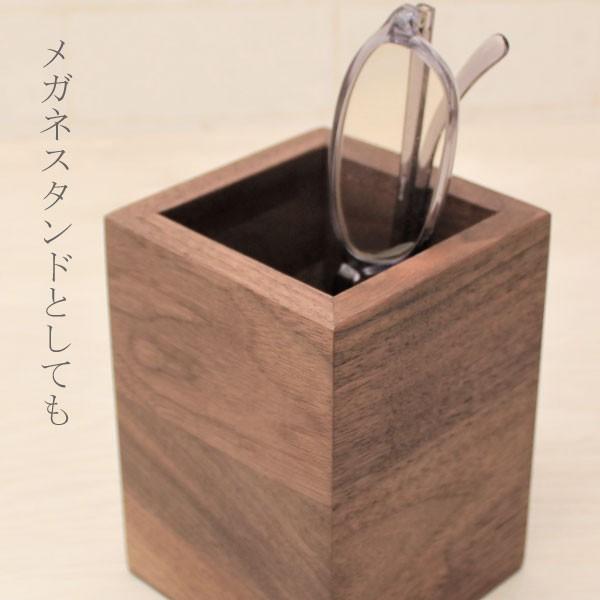 ペンスタンド 木製 ペン立て おしゃれ 天然木 無垢 ナチュラルウッド
