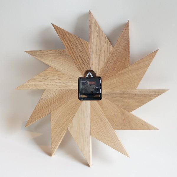 壁掛け時計 おしゃれ 掛け時計 木製 ウォールクロック 天然木 デザイン
