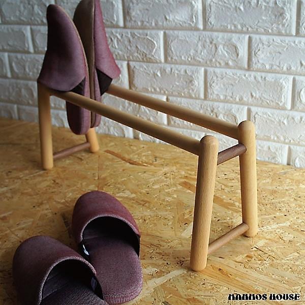 買収 スリッパラック 木製 スリッパ立て 北欧 コンパクト スリッパスタンド 玄関収納 おしゃれ シューズラック シンプル