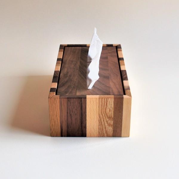 ウォールナット　ティッシュボックス　無垢 ティッシュボックス - 国産無垢家具は飛騨高山発の家具メーカー