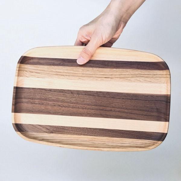 木製トレー お盆 トレイ おしゃれ 北欧 カフェ おぼん 木のプレート