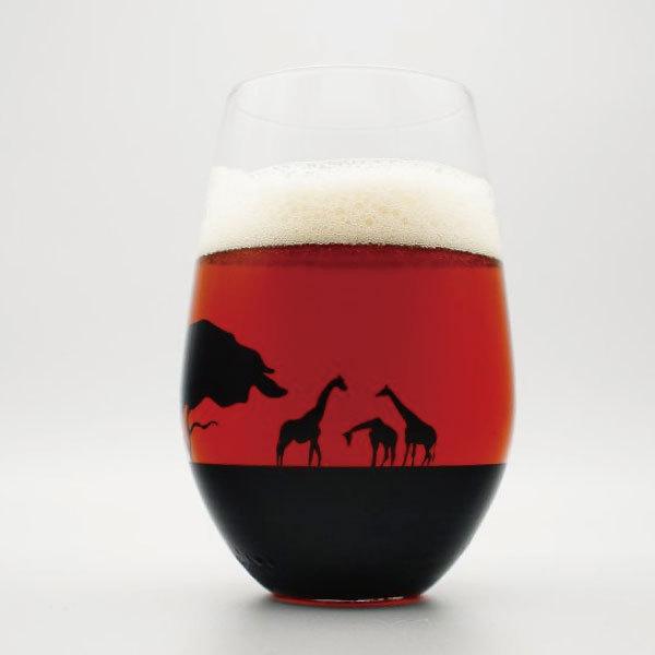 夕日を眺めるグラス 高級薄口グラスセット ビールグラス 丸モ高木陶器 正規品 ラクダ オアシス サバンナ ラッピング包装 ギフト プレゼント ビアカップ おしゃれ_1
