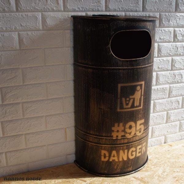 ダストボックス　45L アメリカン　お洒落ゴミ箱　モザイク柄　アンティーク アメリカンダストボックス 45L ゴミ箱 アメリカン おしゃれ ふた