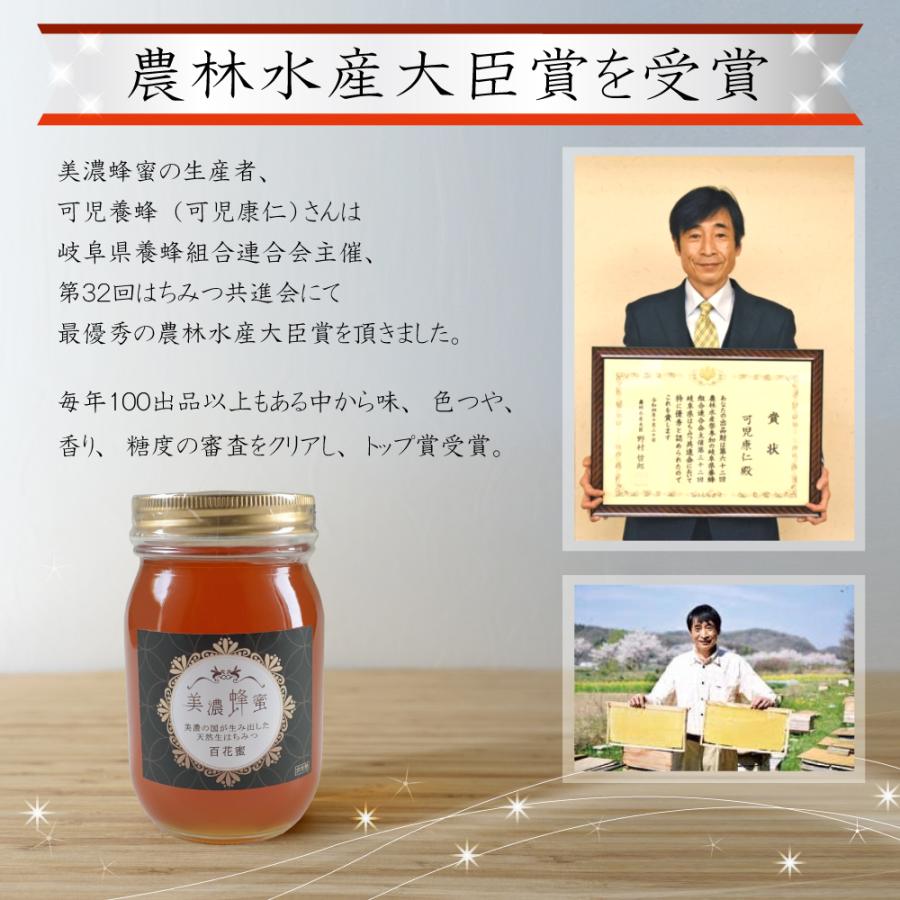 農林水産大臣賞受賞 はちみつ 美濃蜂蜜 600g 百花蜜 非加熱 国産 農林水産大臣賞受賞 はちみつ 美濃蜂蜜 600g 百花蜜 非加熱 国産