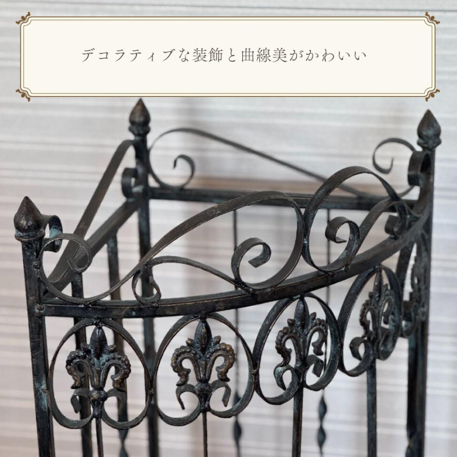 傘立て アイアン おしゃれ コーナー型 クラシック アンティーク