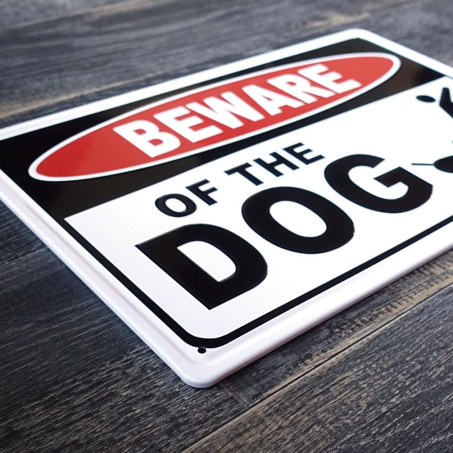 デザイン看板 A4】猛犬注意 犬★サインプレート絵ブリキ看板アメリカン雑貨グッズ デザイン看板 A4】猛犬注意 犬 警告☆サインプレート絵ボード