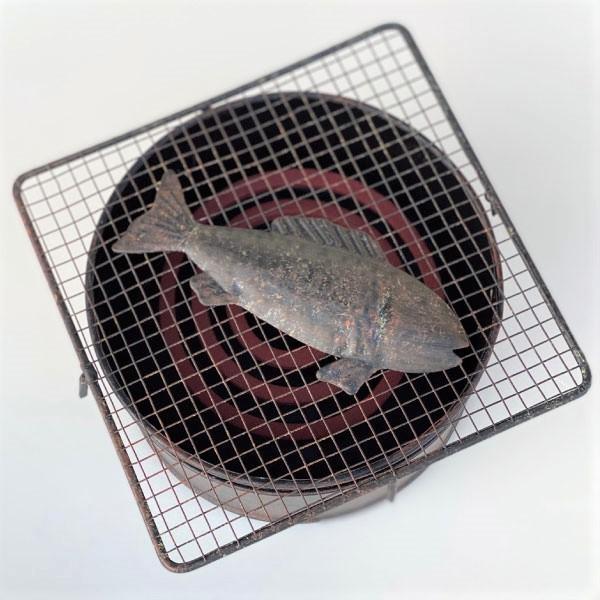 焼き魚 蚊取り線香立て おしゃれ アイアン 蚊取り線香ホルダー 蚊遣り