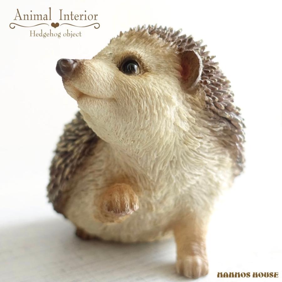 かわいい ハリネズミ 置物 おしゃれ オブジェ 置き物 ヘッジホッグ