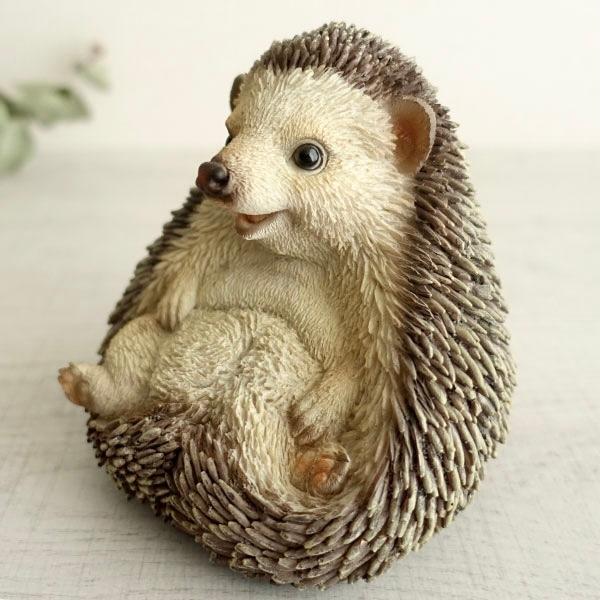 ハリネズミ かわいい 置物 おしゃれ オブジェ 置き物 ヘッジホッグ