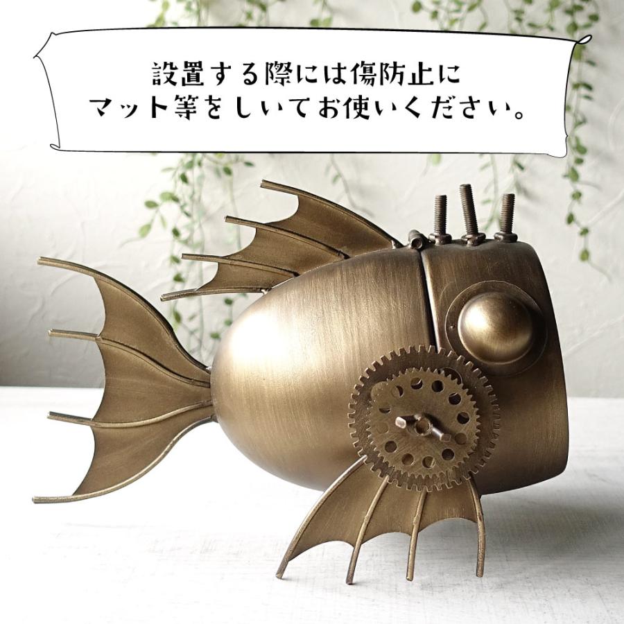 希少 1950s ゼンマイ式 アクアリウム 置時計 魚 ギミック アンティーク 希少 1950s ゼンマイ式 アクアリウム 置時計 魚 ギミック アンティーク